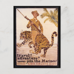 Cartes postales de guerre, Marines de la Première 