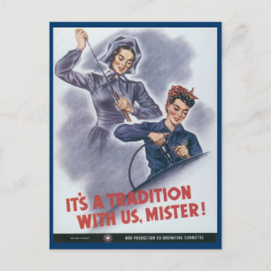 Cartes postales de la Guerre mondiale, Femmes trav