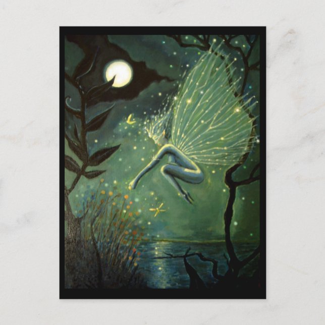 Cartes postales de l'art des fées - "Crystal Water (Devant)