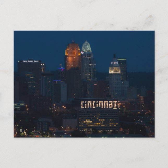 Cartes postales de l'enseigne lumineuse de la skyl (Devant)
