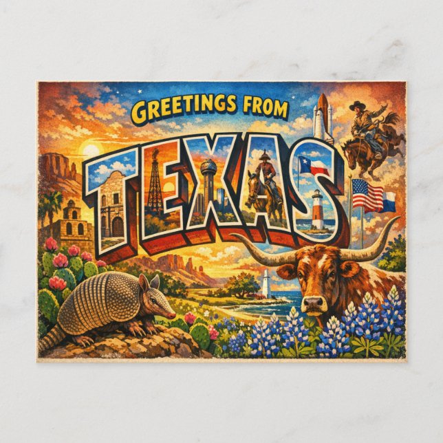 Cartes postales de l'État  (Devant)