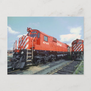 Cartes postales de locomotives du Canadien Pacifiq