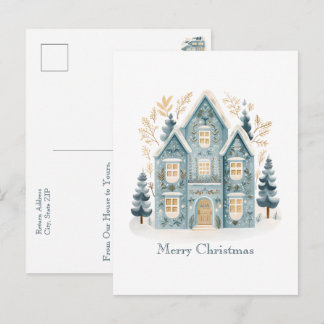 Cartes postales de maisons de vacances de l'art fo
