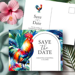 Cartes Postales de Mariage de Destination "Save Th