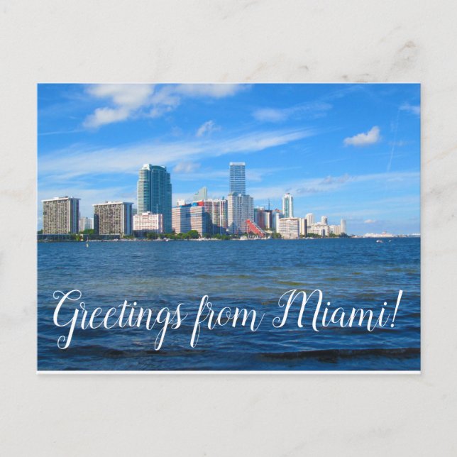 Cartes postales de Miami (Devant)