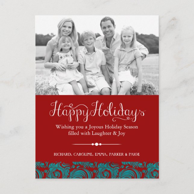 Cartes postales de Noël Classy (Devant)