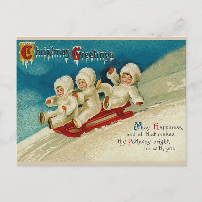Cartes postales de Noël victoriennes (Devant)