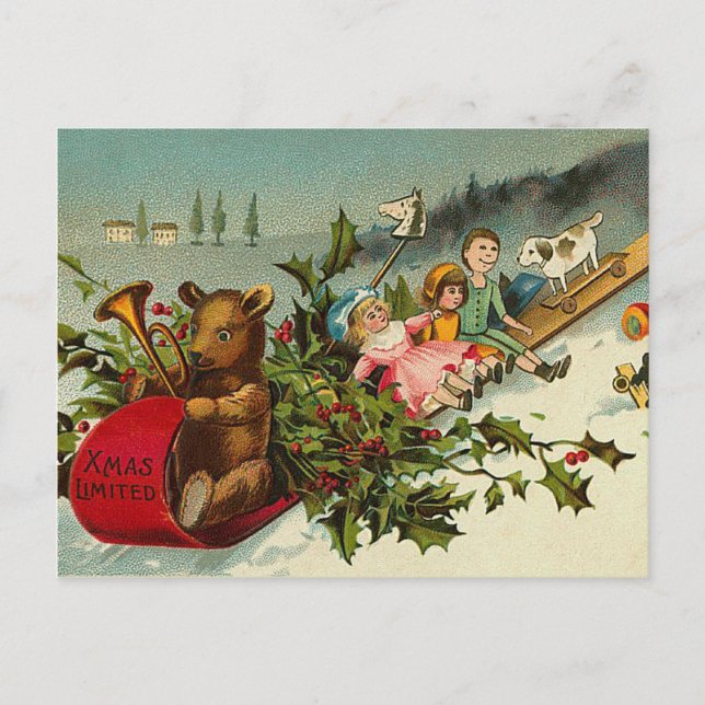 Cartes postales de Noël victoriennes (Devant)