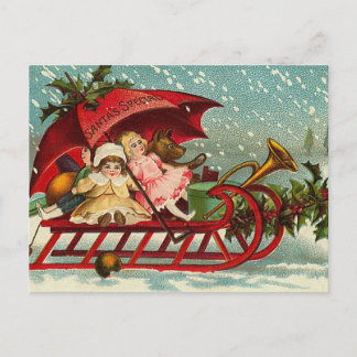 Cartes postales de Noël victoriennes
