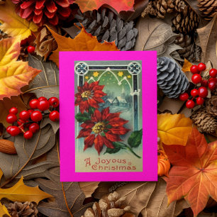 Cartes postales de Noël vintages et colorées