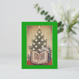 Cartes postales de Noël vintages et colorées