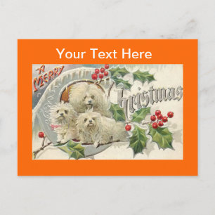 Cartes postales de Noël vintages et colorées