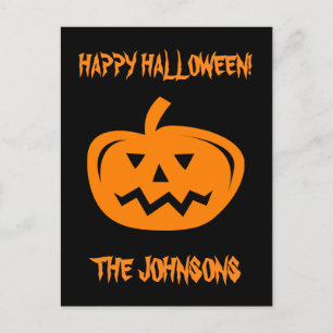 Cartes postales de partie de Halloween de
