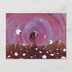 Cartes postales de peinture paranoïaque