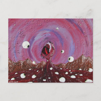 Cartes postales de peinture paranoïaque