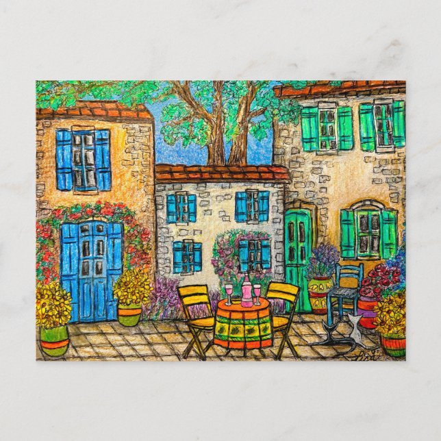 Cartes postales de Provence par Lisa Lorenz (Devant)