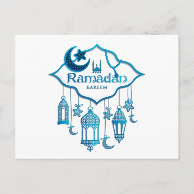 Cartes postales de Ramadan (Devant)