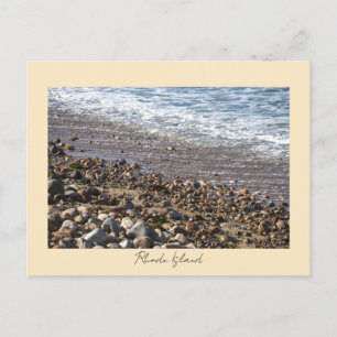 Cartes postales de rochers vagues Rhode Island