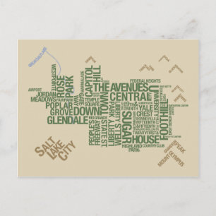 Cartes postales de Salt Lake City : Vert Wasatch
