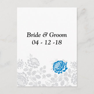 Cartes postales de sauvegarde formelles florales b
