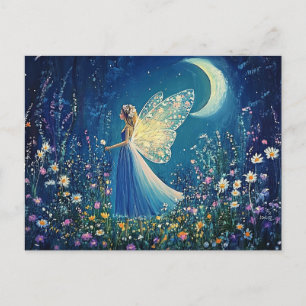 Cartes postales de vacances de fleurs sauvages et 