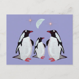 Cartes postales de voeux Gentoo Penguin