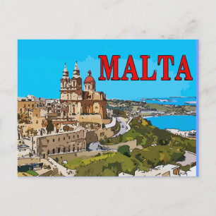 Cartes postales de voyage MALTA 1