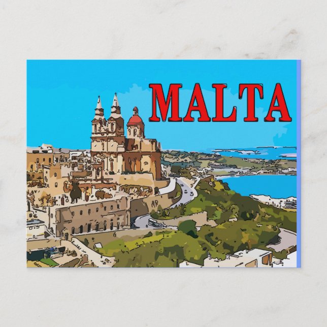 Cartes postales de voyage MALTA 1 (Devant)