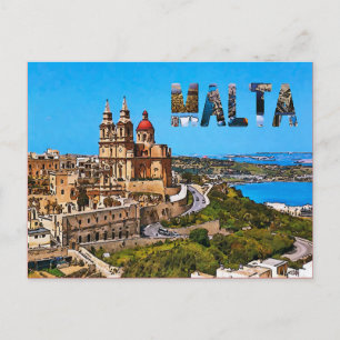 Cartes postales de voyage MALTA 1