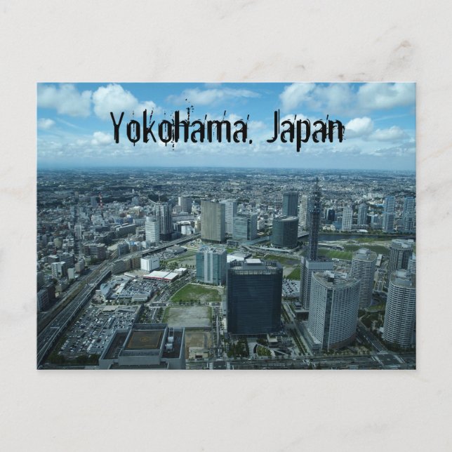 Cartes postales de Yokohama, Japon (Devant)