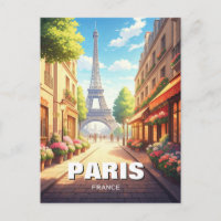 Cartes postales des Cafés de la Tour Eiffel de Par