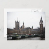 Cartes postales des Chambres du Parlement (Devant / Derrière)