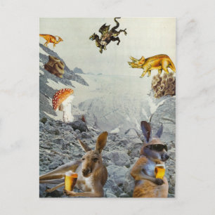 Cartes postales des fêtes de Kangaroo