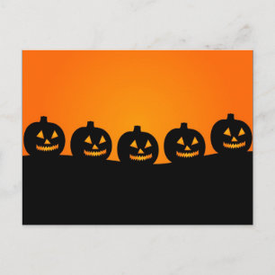 Cartes postales d'illustration d'Halloween