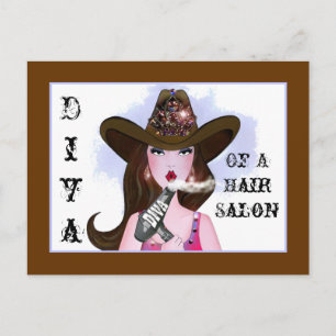 Cartes postales "Diva of a Cowgirl"
