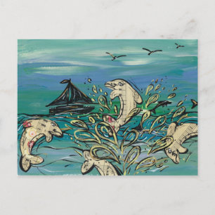 Cartes postales Dolphin Music