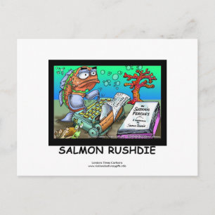 Cartes Postales Drôles de Salman Rushdie sur les P