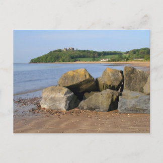 Cartes postales du château et de la plage de Llans