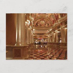 Cartes postales du hall vénitien Las Vegas