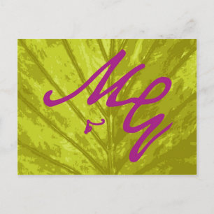 Cartes postales du livre d'or M&G