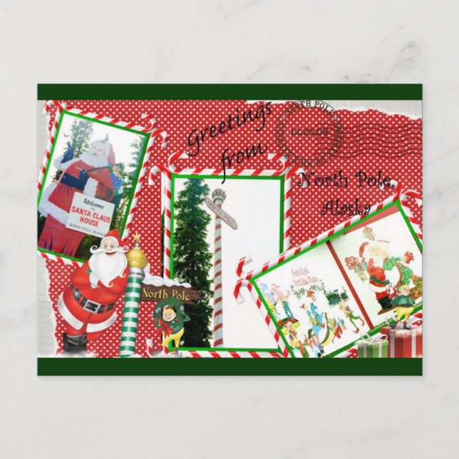 Cartes postales du pôle Nord (Devant)