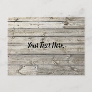 Cartes postales du pont en bois photo
