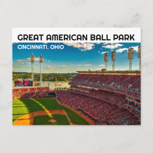 CARTES POSTALES DU STADE DE BALL DE CINCINNATI