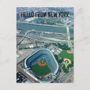 CARTES POSTALES DU STADE DE BASEBALL DE NEW YORK
