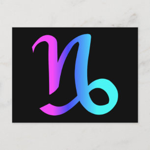 Cartes postales du symbole Zodiac Capricorn