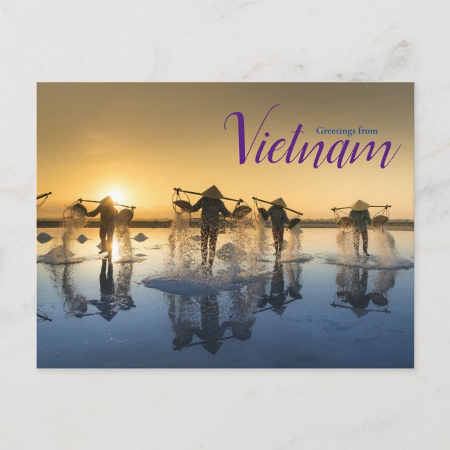 Cartes postales du Vietnam  (Devant)