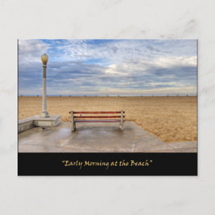 Cartes postales "Early Morning at the Beach"