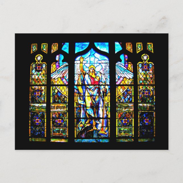 Cartes postales en verre-Louis Tiffany 1 (Devant)