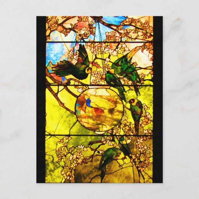 Cartes postales en verre-Tiffany 1 (Devant)