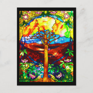 Cartes postales en verre-Tiffany 5